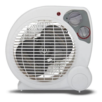 Ventilátor fűtőelemmel ZEFIR 1000/2000W/230V fehér