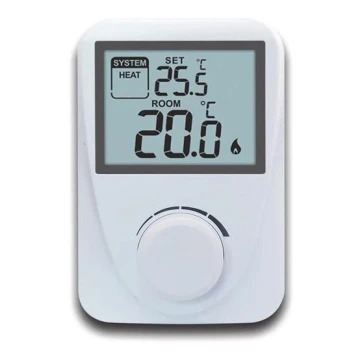 Vezetékes termosztát 2xAAA