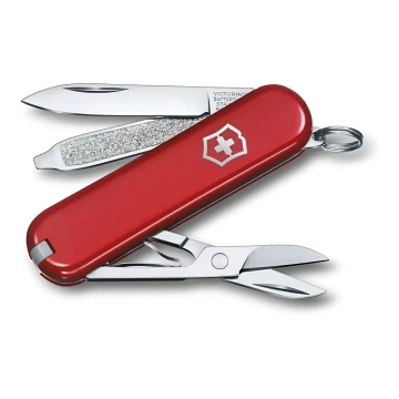 Victorinox - Többfunkciós zsebkés 5,8 cm/7 funkciós piros