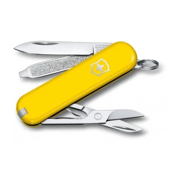 Victorinox - Többfunkciós zsebkés 5,8 cm/7 funkciós sárga