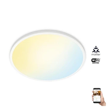 WiZ - LED Dimmelhető mennyezeti lámpa SUPERSLIM LED/32W/230V 2700-6500K Wi-Fi fehér