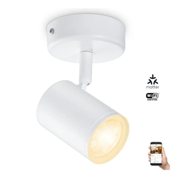 WiZ - LED Dimmelhető spotlámpa IMAGEO 1xGU10/4,9W/230V 2700-6500K CRI 90 Wi-Fi fehér