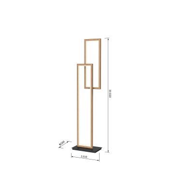 Wofi 3023-206 - LED Dimmelhető állólámpa PESCARA LED/21W/230V