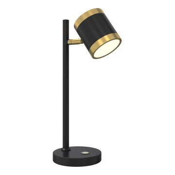 Wofi 8003-104S - LED Dimmelhető asztali lámpa TOULOUSE LED/10W/230V fekete/arany