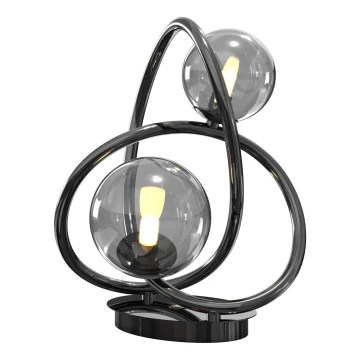 Wofi 8014-205 - LED Asztali lámpa NANCY 2xG9/3,5W/230V fekete króm
