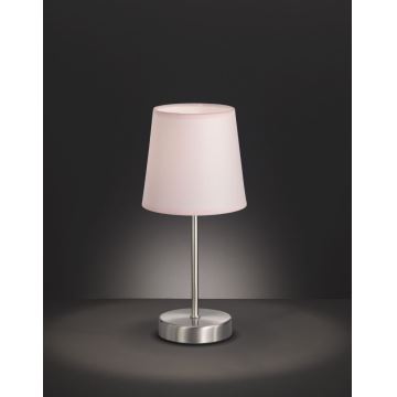 Wofi 8324.01.94.8000 - Asztali lámpa CESENA 1xE14/42W/230V rózsaszín
