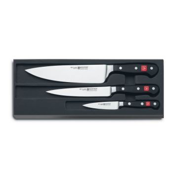 Wüsthof - Konyhai kés készlet CLASSIC 3 db fekete