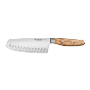 Wüsthof - Santoku konyhakés AMICI 17 cm olajfa