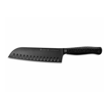 Wüsthof - Santoku konyhakés PERFORMER 17 cm fekete