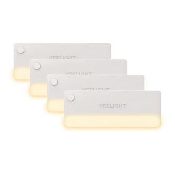 Yeelight - KÉSZLET 4x LED Bútor világítás érzékelővel LED/0,15W/5V 2700K