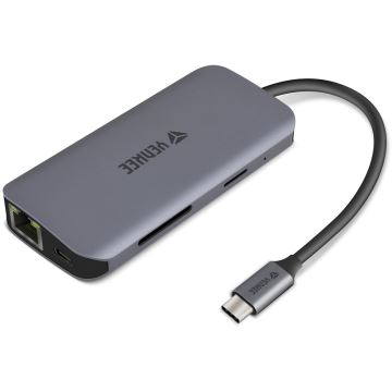 Yenkee - Többportos adapter 8 az 1-ben C típusú USB