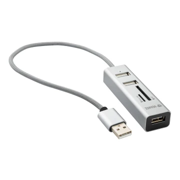 Yenkee - USB Elosztó 2.0 és kártyaolvasó