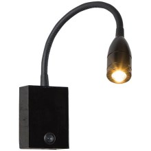 Zambelis H32 - LED Rugalmas kislámpa LED/3W/230V fekete