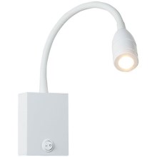 Zambelis H33 - LED Rugalmas kislámpa LED/3W/230V fehér