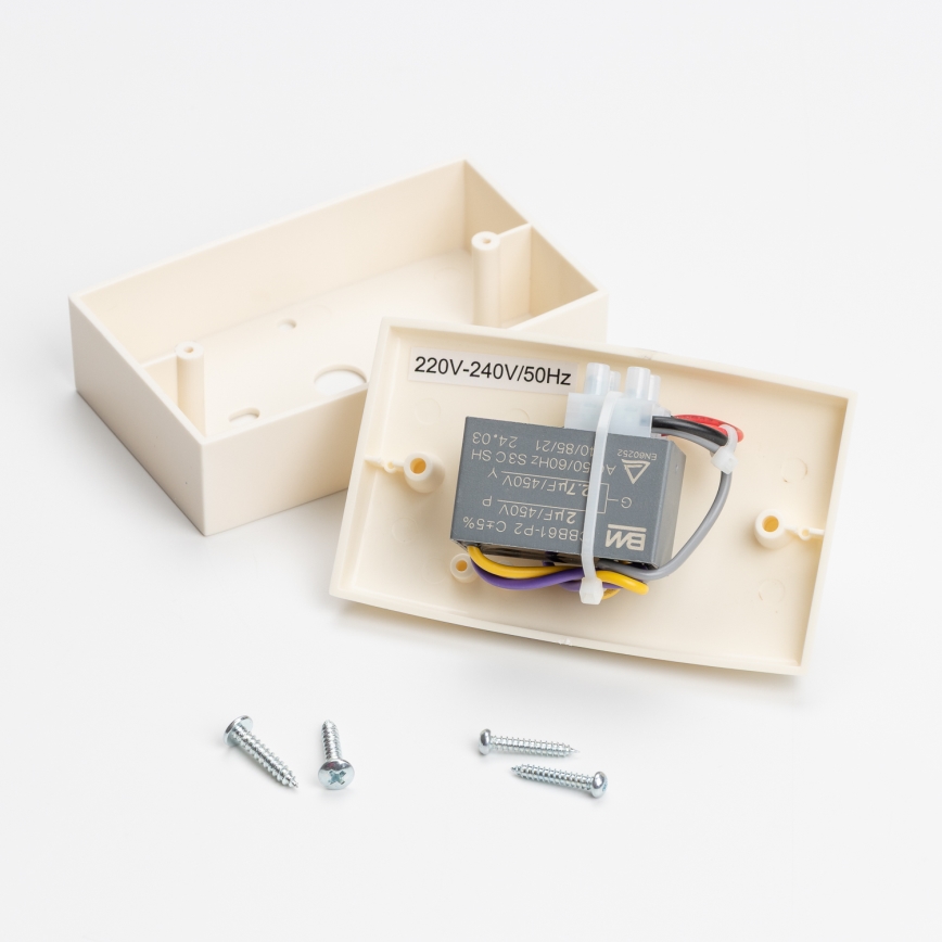 ZEVENTI - Mennyezeti ventilátor TOFINO fehér